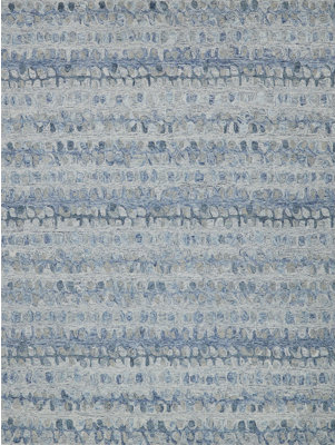 Exquisite 168 Area Rug EXQUISITE RUGS Colorplay Blue, Natural