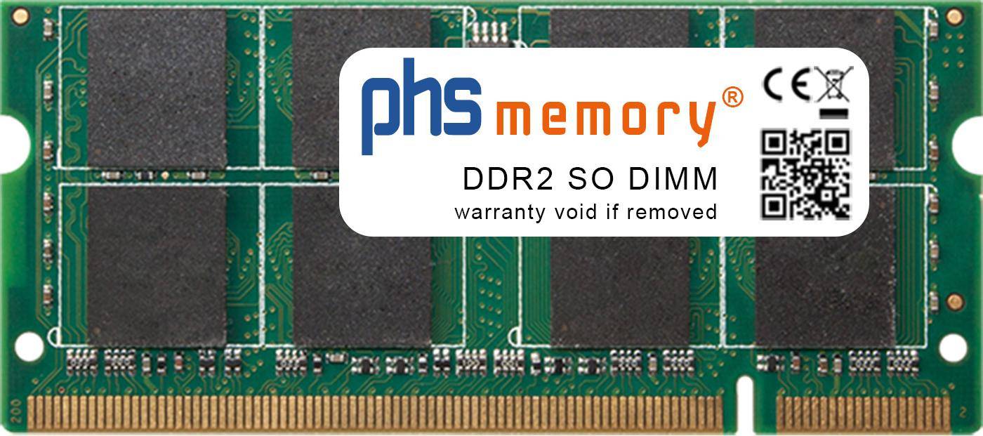 PHS-memory 2GB DDR2 SO DIMM RAM