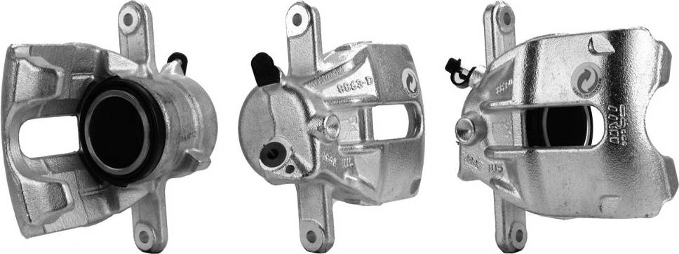 ELSTOCK Brake Caliper Rear Axle 78B0516