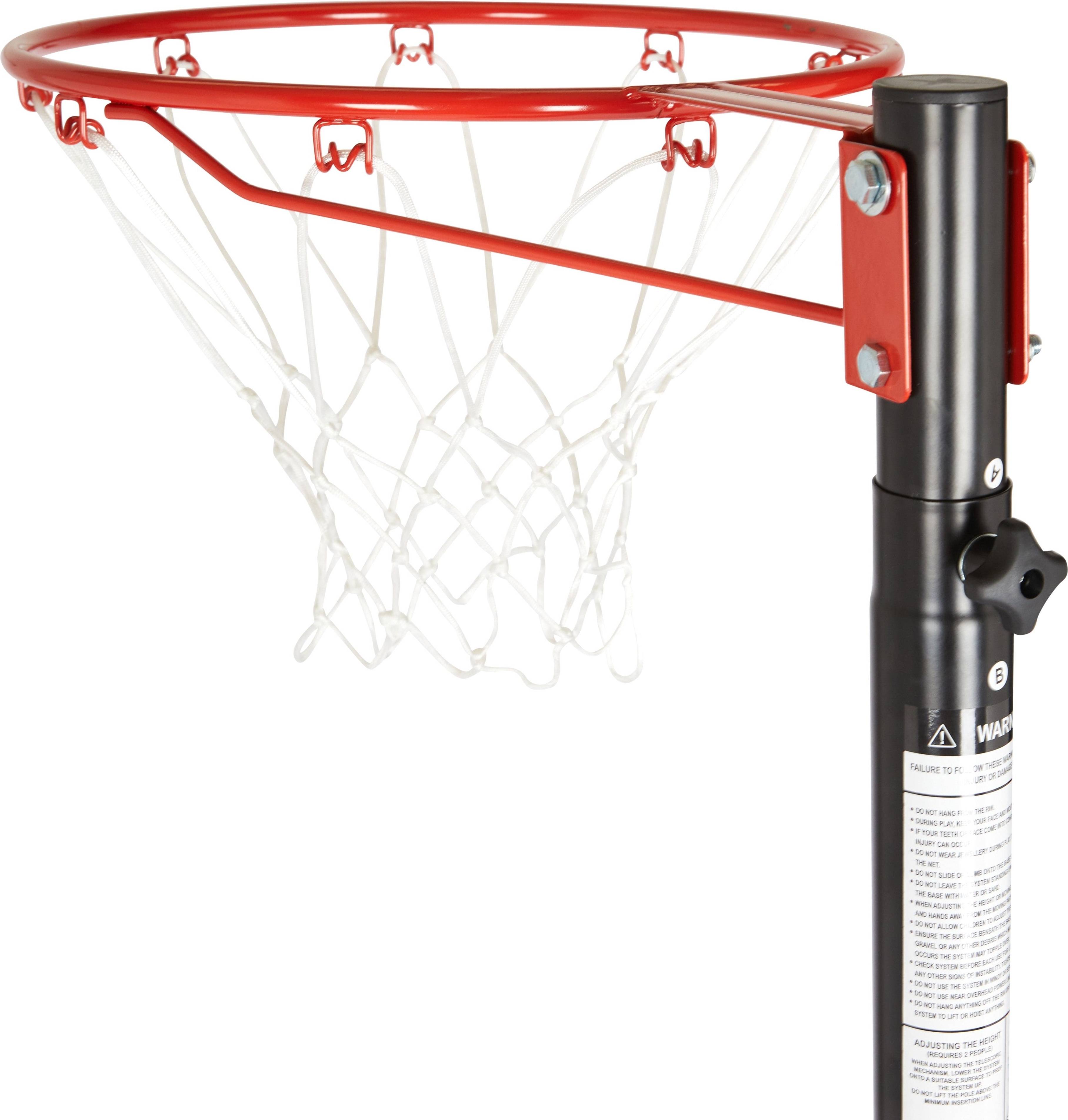 Net1 Black Pole Pad Netball System