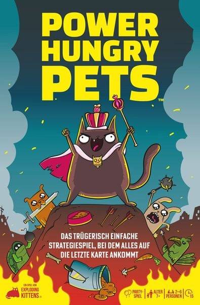 Exploding Kittens Power Hungry Pets