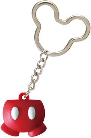 Monogram Ball Keychain Mickey Pants