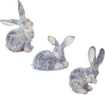 Garden Rabbit Figurine 3