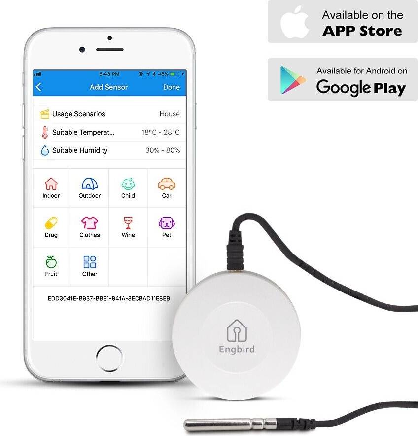 Inkbird Bluetooth Temp Humidity Hygrometer
