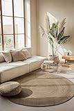 Hanse Home Rangpur Jute Rug Beige Round 200cm