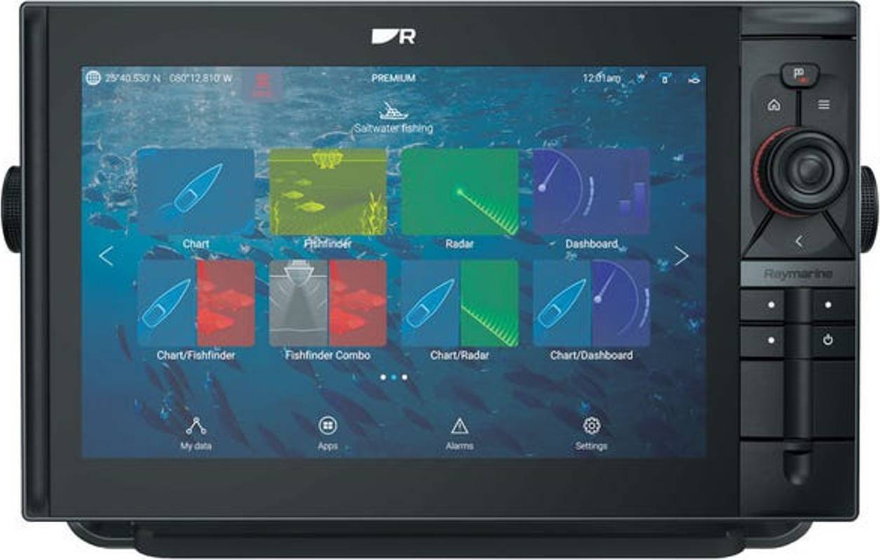 Ekkolod Raymarine Axiom2 PRO RVM 9" plotter og ekkolod