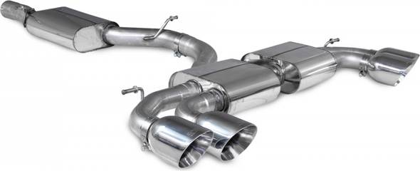 Scorpion Resonated 3.15 Inch GPF Back Exhaust System