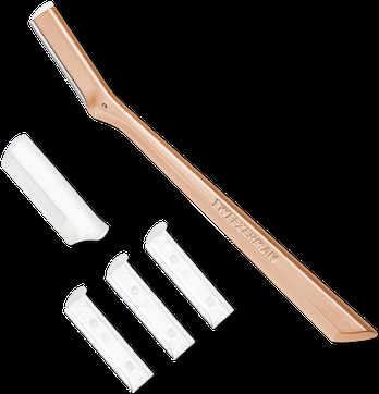 Tweezerman Facial Razor Rose Gold
