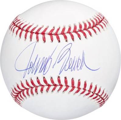 Fanatics Authentic Johnny Bench Autographed Baseball