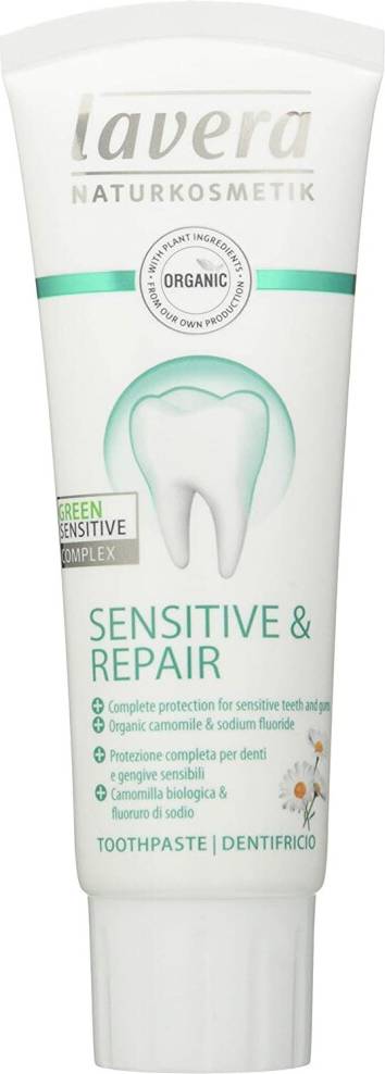 lavera Sensitive Toothpaste, Repair, Cosmetics, containers