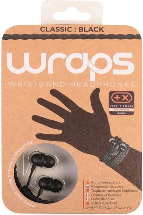 MyScreenProtector Wraps Classic In-Ear Hovedtelefoner - Sort/Aluminium