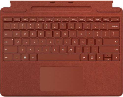 Microsoft surface keyboard Microsoft Surface Pro Signature Keyboard Poppy Red