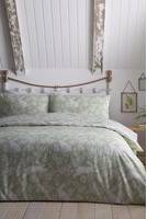 Dreams & Drapes 'Spring Rabbits' Reversible Duvet Cover Green