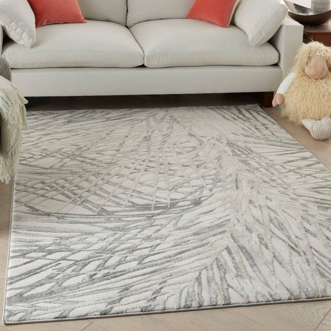 Longweave Rustic Tufted Grey