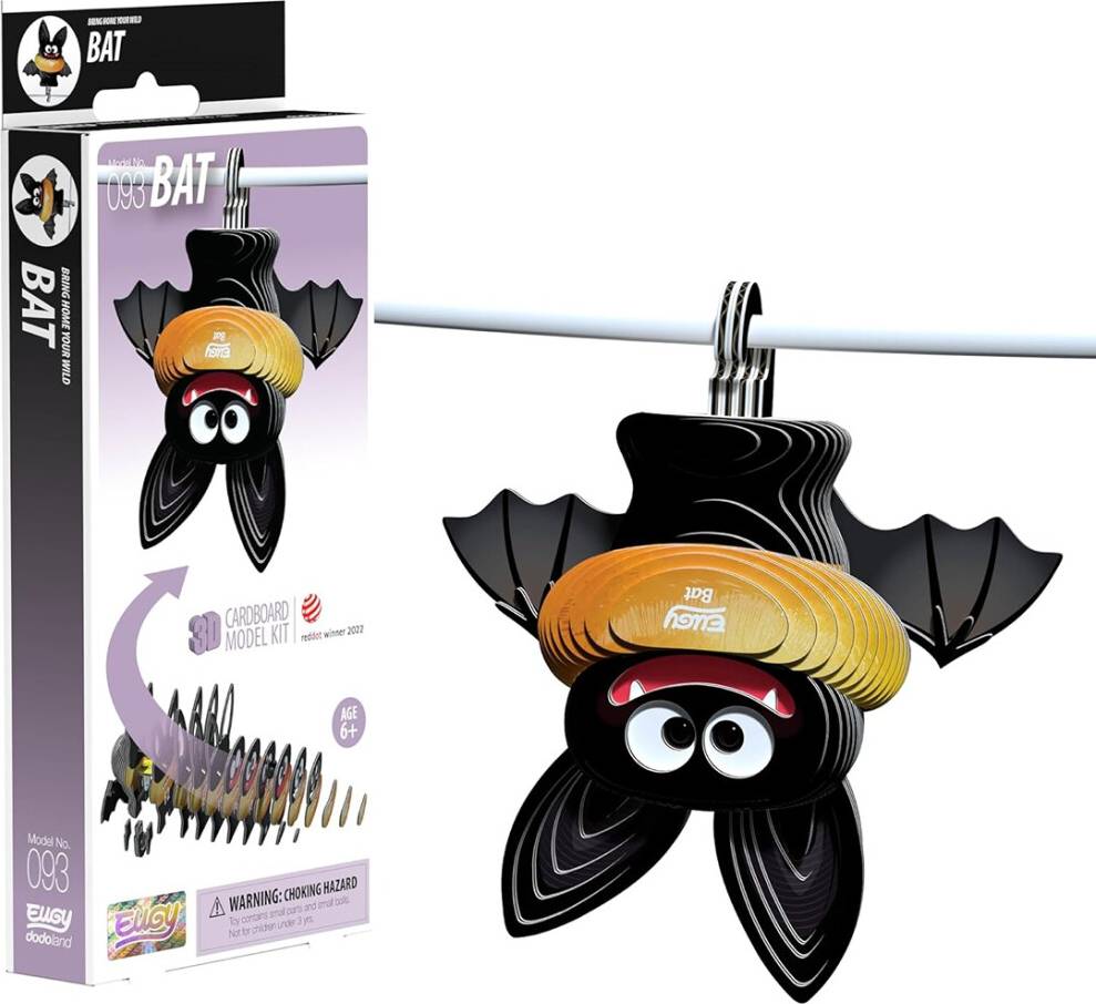Eugy Bat 3D Craft Kit
