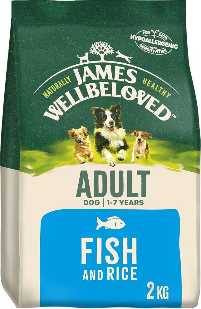 Adult Fish & Rice Dry Dog Food