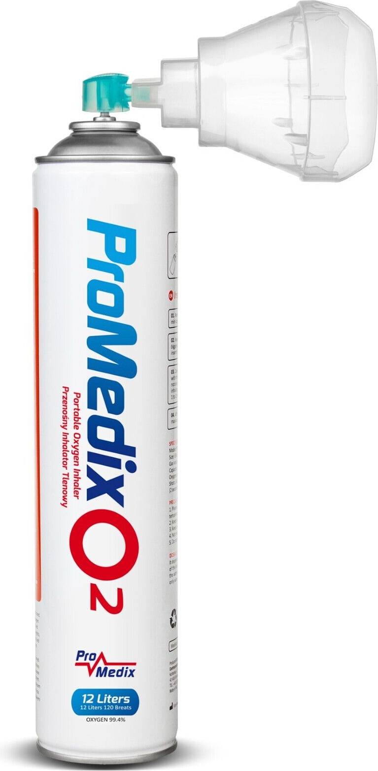 Promedix Portable Oxygen Inhaler 99.4% 12L