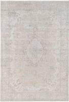 Loomed Distressed Abstract Beige