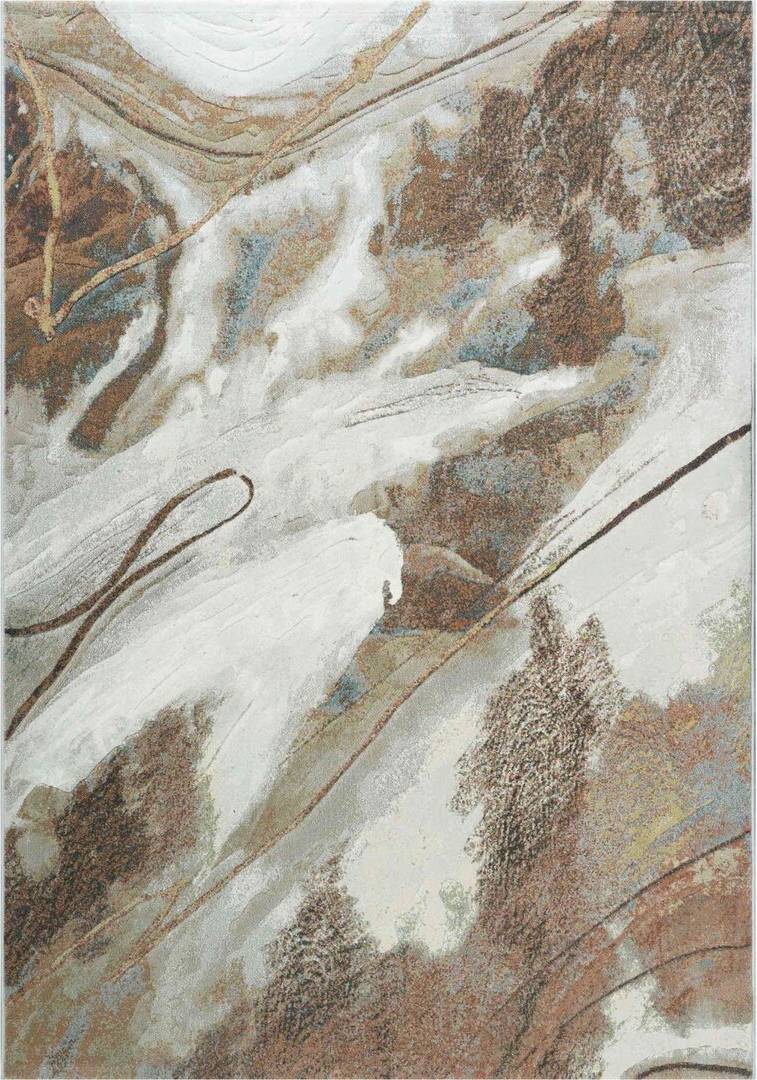 Ivy Bronx Amandla Rust Rug Pink