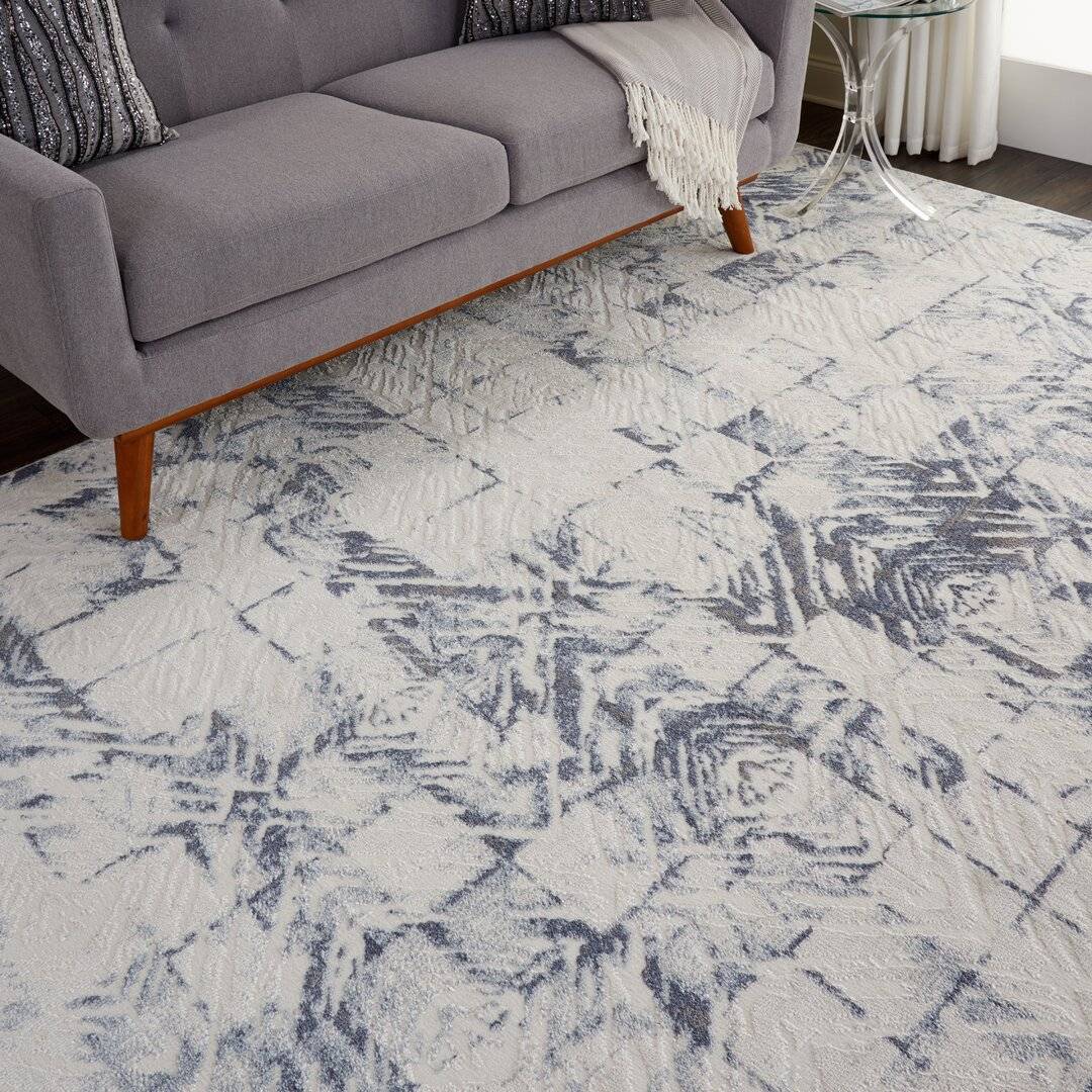 Williston Forge Lunenburg Rug Blue