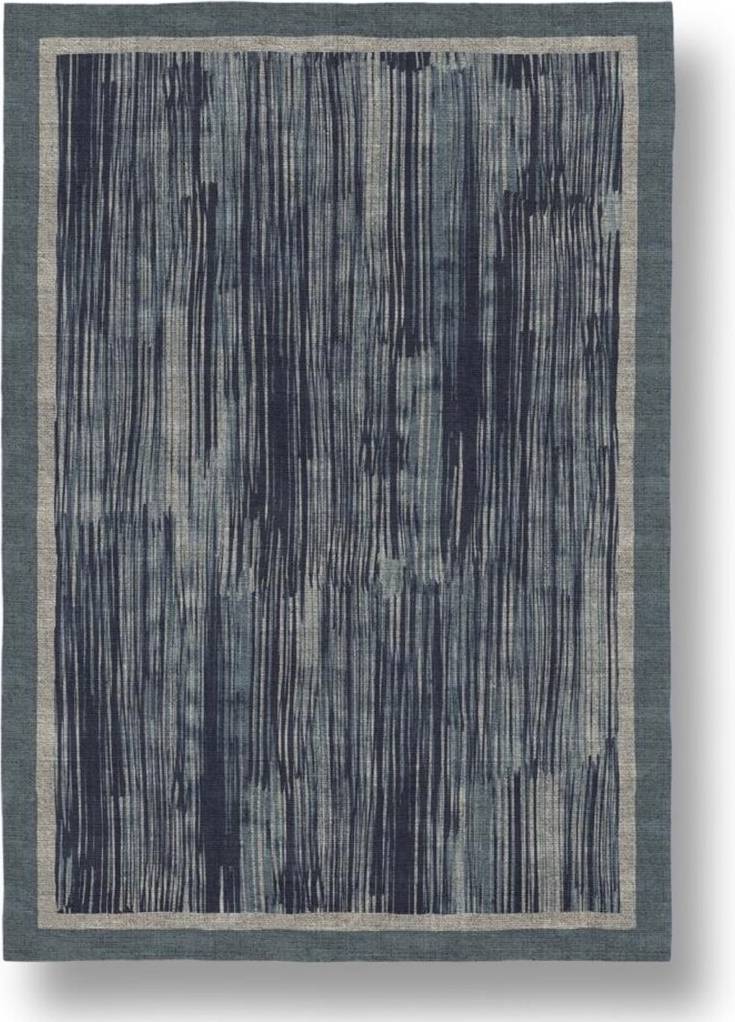 Williston Forge Rizo Flatweave Blue