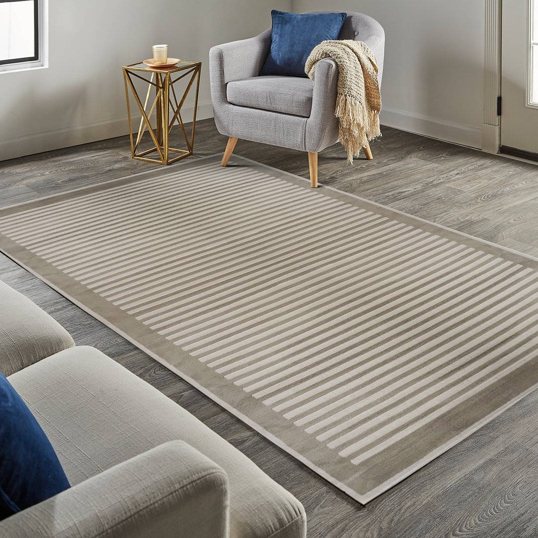 Ebern Designs Leonnah Rug Beige