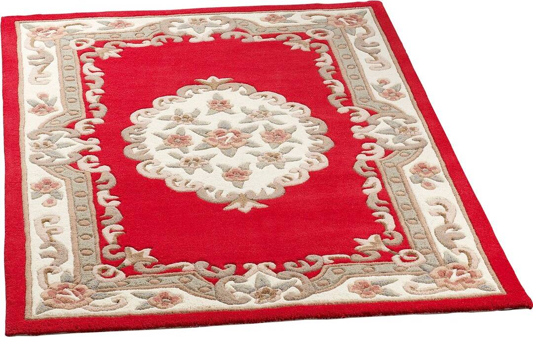Lily Manor Comfort Rug Red