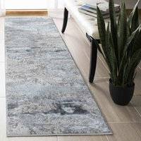 Serdim Rugs Emperor Onyx Modern Sprayed Silver