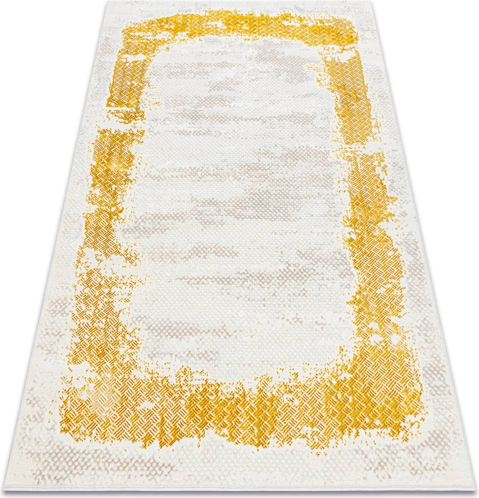LoftDesigns Parocela Ivory/Gold Rug Rectangular 200 x 290 cm Grey cm