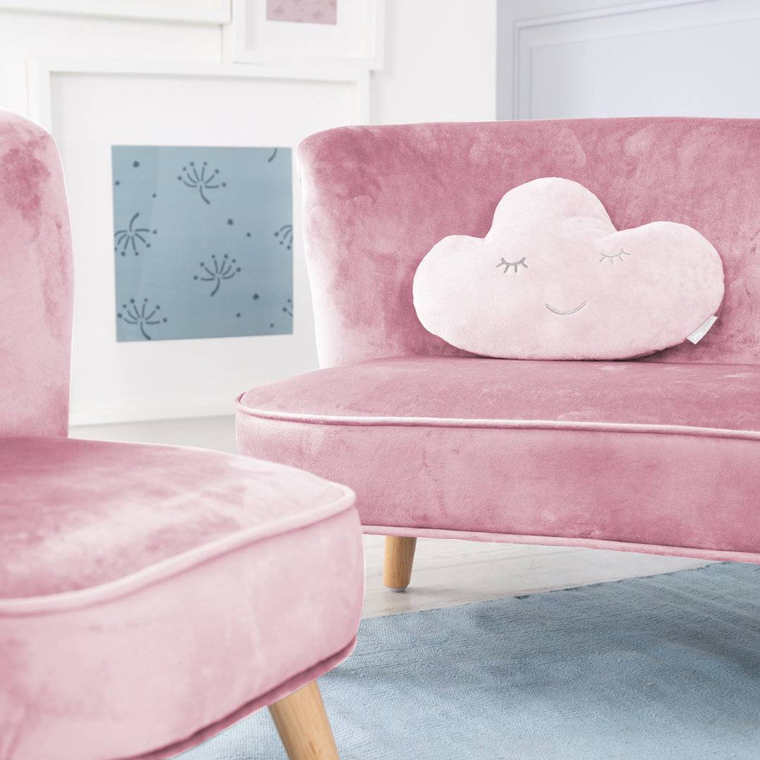 Roba Barnsoffa 3-Delars Set Rosa Mauve