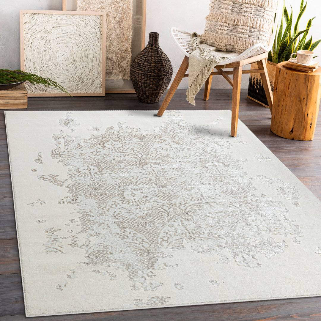 LoftDesigns Patroclus Grey Rug Rectangular 120 x 170 cm Grey