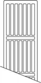 Accord T21 L1100 Radiator Toppgrill