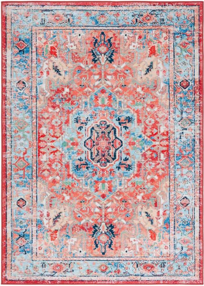 Safavieh Riviera Collection Multicolor, Blue 108x"