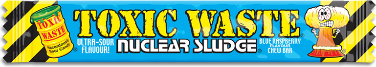 Toxic Waste Nuclear Sludge Chew Bar Blue Raspberry 20g