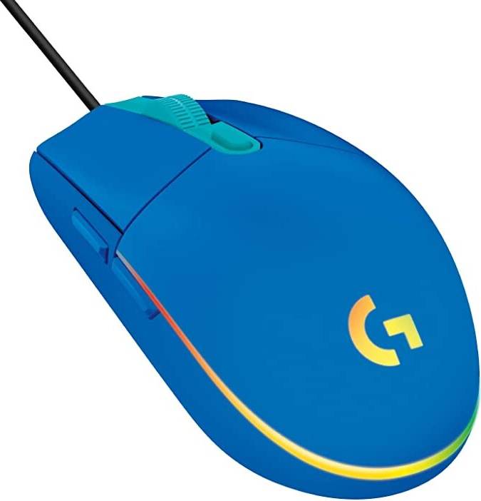 Logitech G102 Lightsync Gaming Mouse Blå
