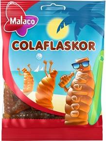 Malaco Colaflaskor 95g