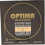 E-Bass Strings Gold Set 4 String Light