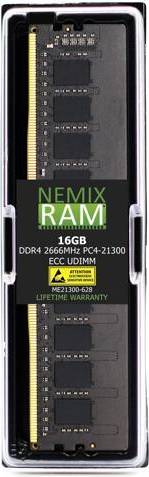 QNAP RAM-16GDR4ECT0-UD-2666 Memory Module 16 GB DDR4