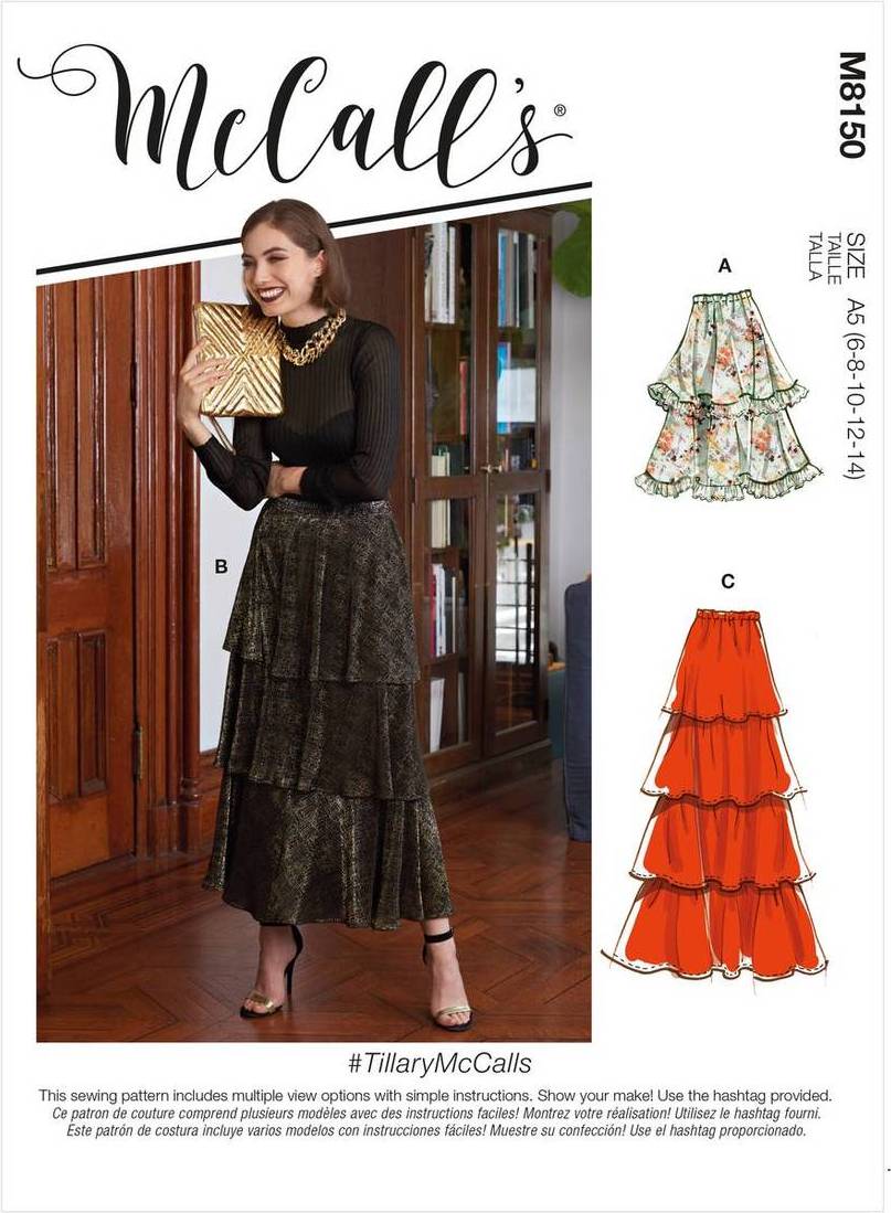 Hobbycraft Paper Sewing Pattern 8150