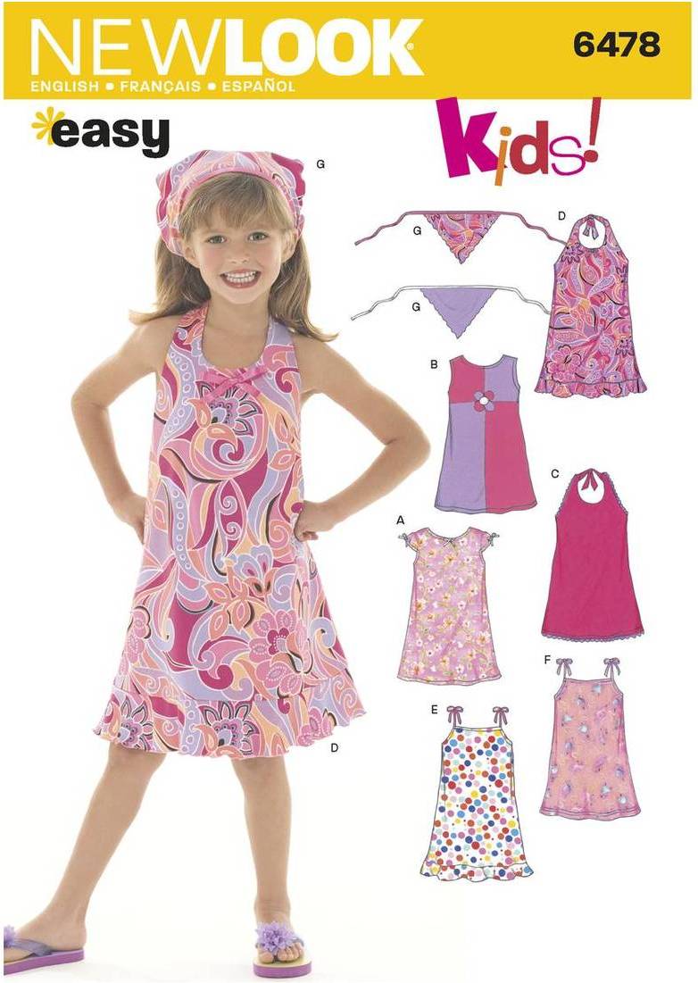 New Look Paper Sewing Pattern 6478