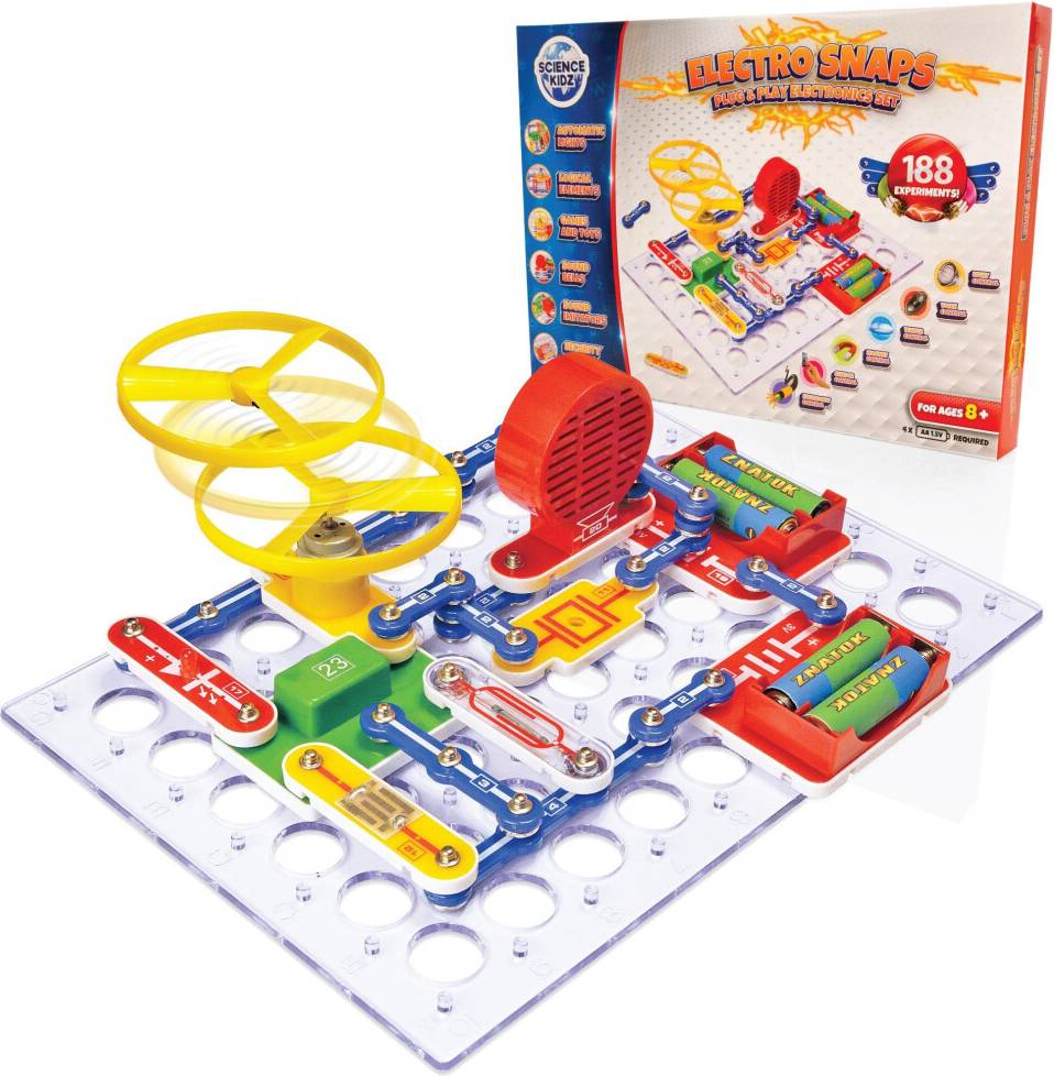 Science Kidz Electro Snaps 188 Experiments Kit