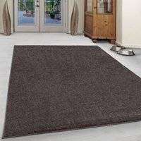 B&Q Soft Touch ATA Rug Brown