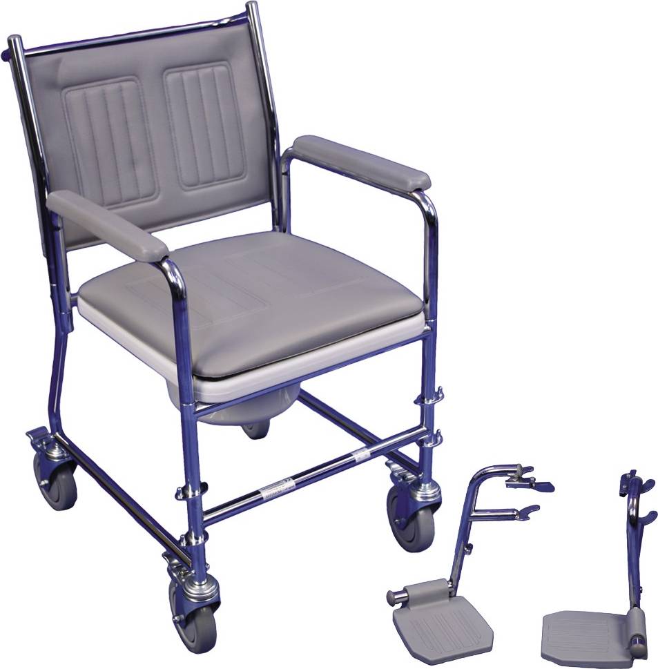 Commode chair Aidapt Mobile Commode Chair