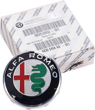 Alfa Romeo Hubcap Rim Cover Set 2016