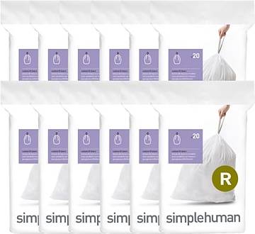 Simplehuman trash can Simplehuman Code R 2.6 Gallon Trash Low
