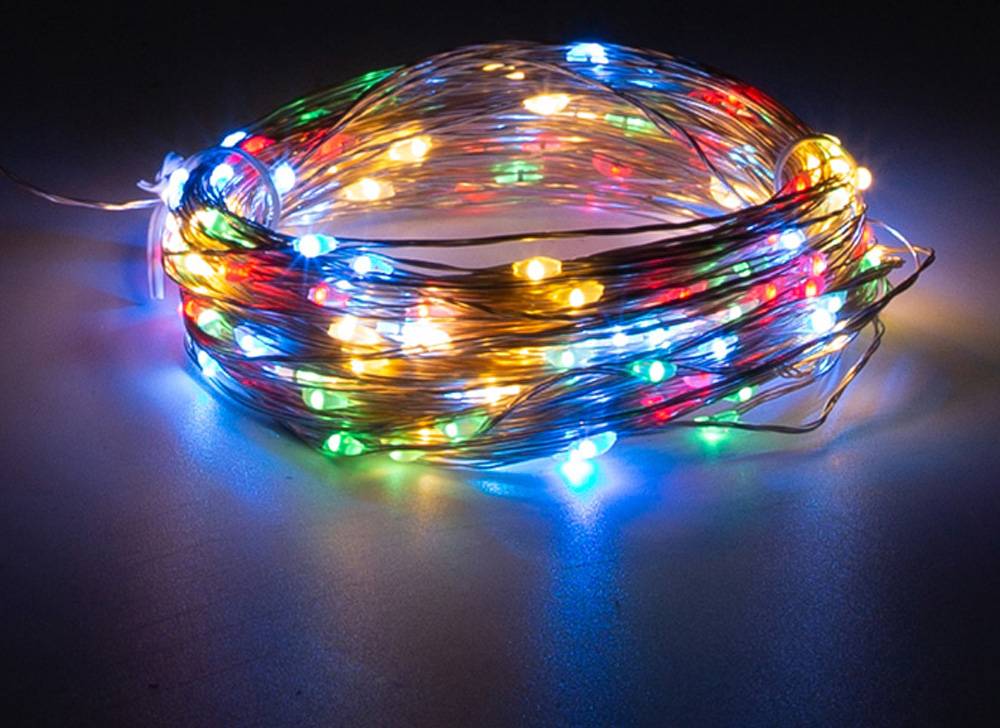 200 Micro Solar LED Multi Colour