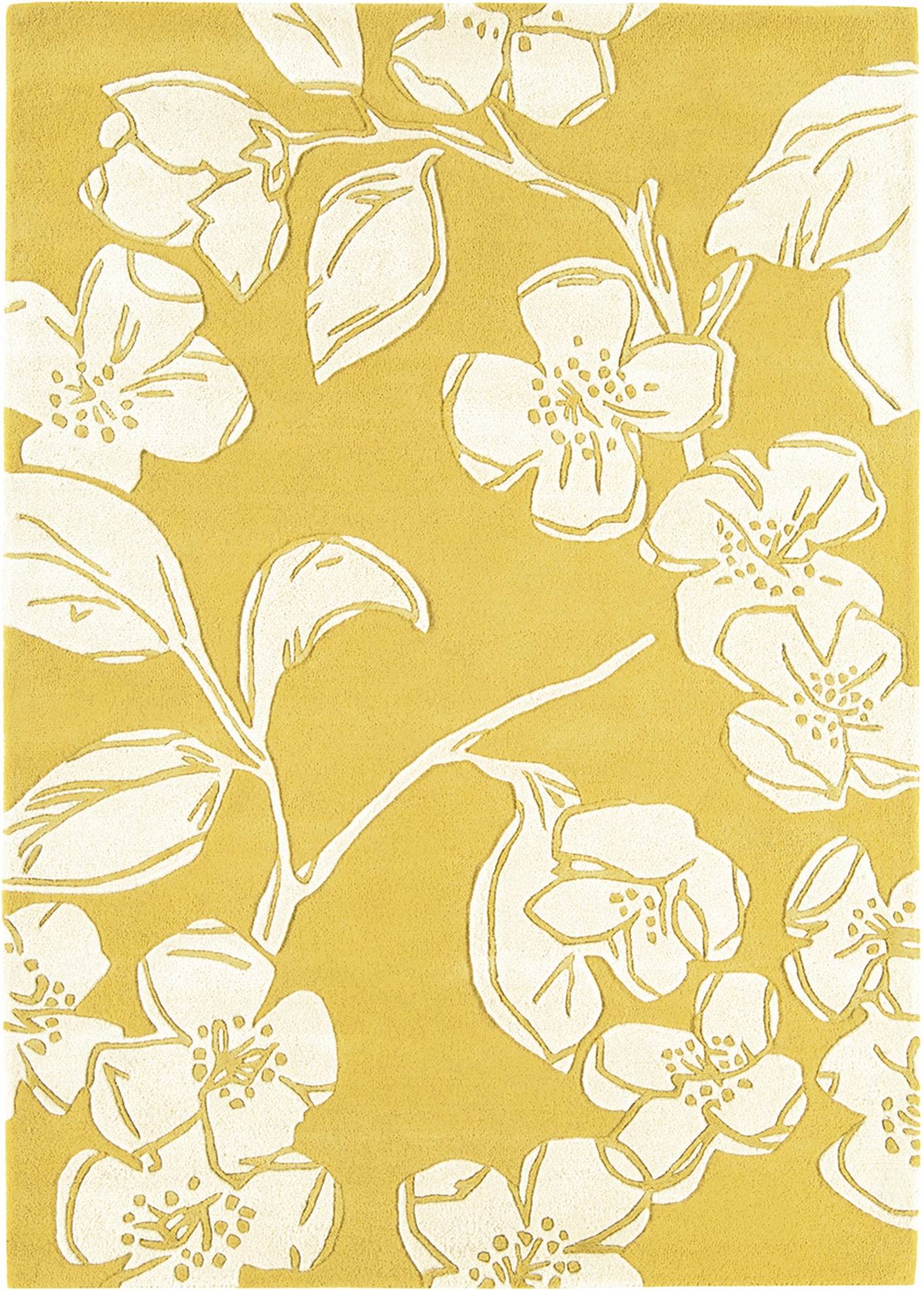 Asiatic Matrix Devore Rugs MAX15 Yellow