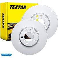 Textar Rear Brake Disc L R Without Wheel Mounting Pin