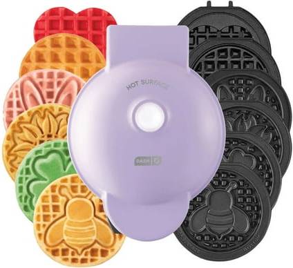 Dash mini waffle maker Dash Multi-Plate Mini Waffle