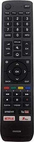 Hisense Replacement Remote Control EN3G39 All Smart